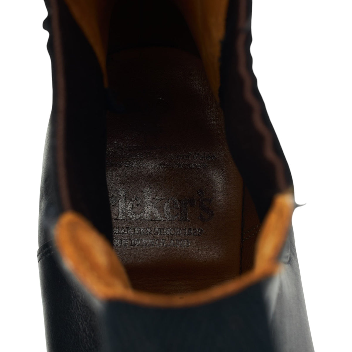 'JS6119' Black Leather Chelsea Boots UK 7