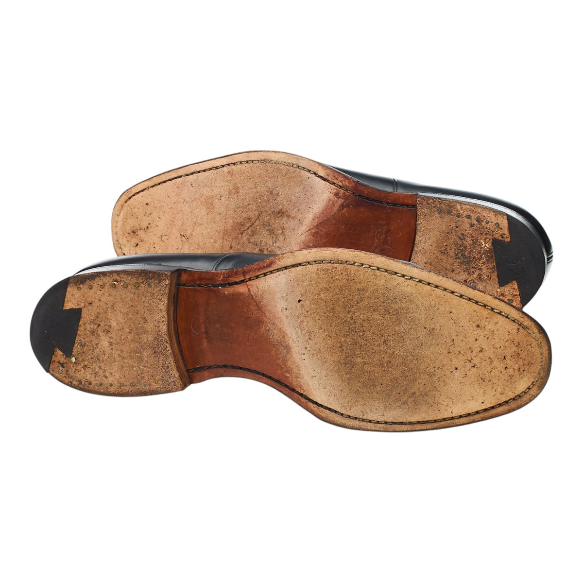 'Osborne' Black Leather Oxford UK 6 F