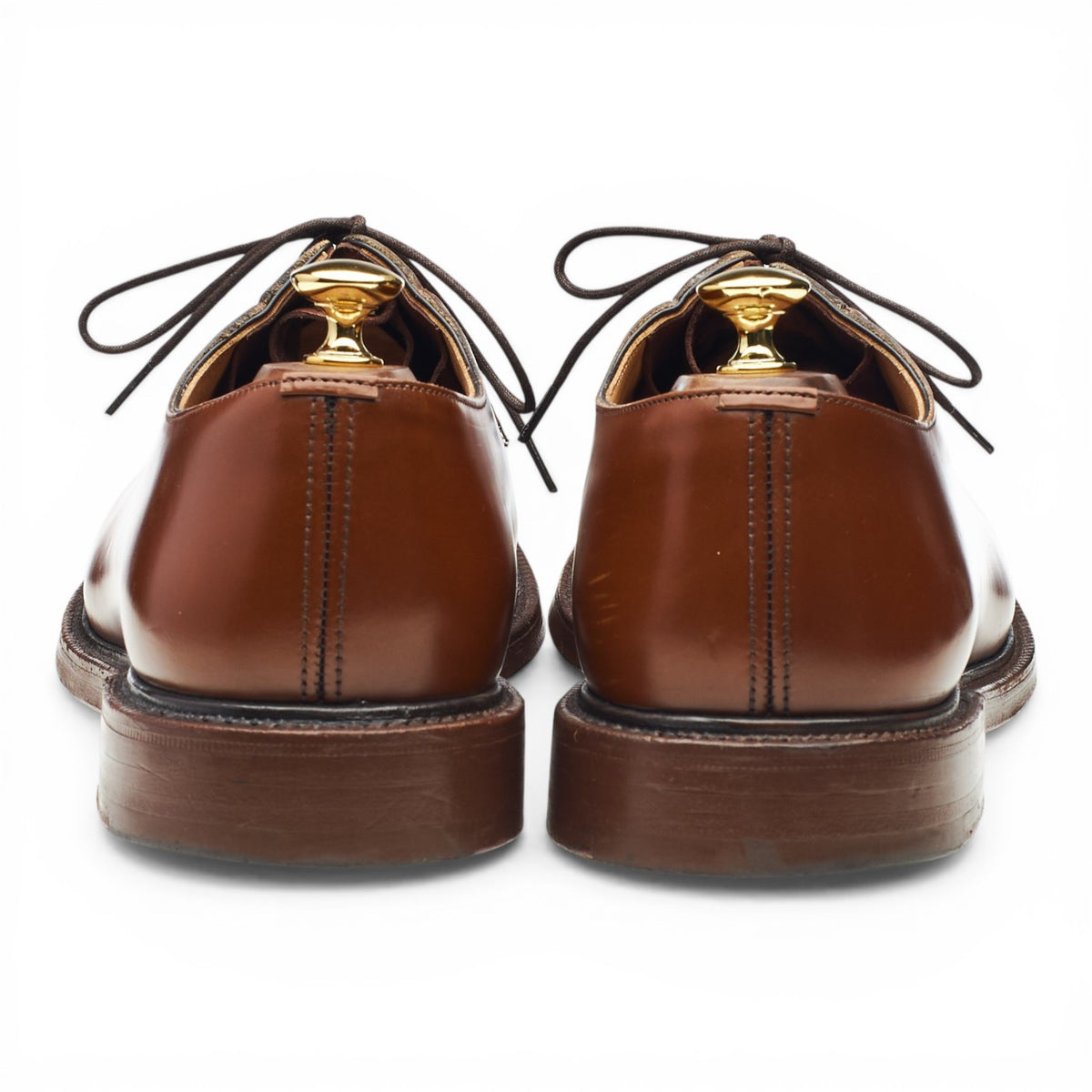 'Shannon' Tan Brown Leather Derby UK 11 G