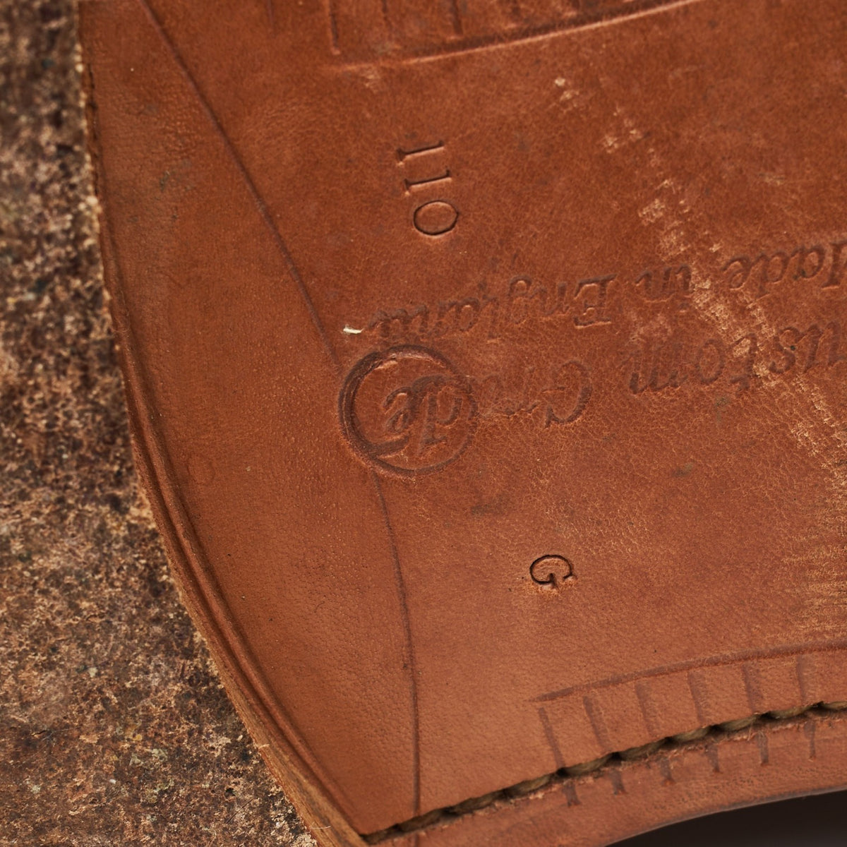 'Shannon' Tan Brown Leather Derby UK 11 G