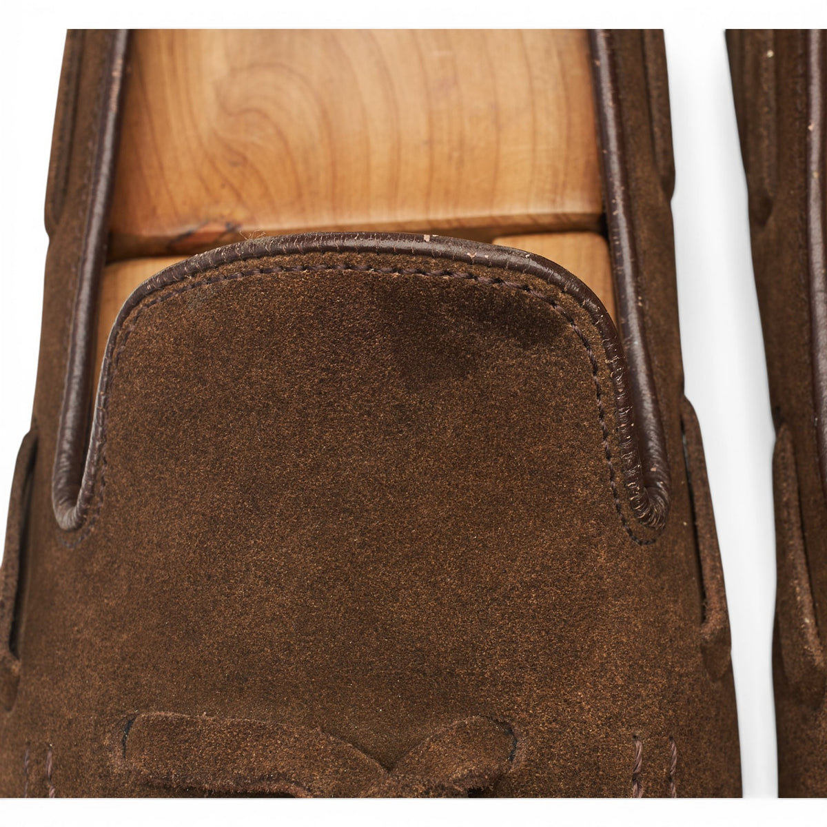 Herring 'Ascot' Brown Suede Tassel Loafers UK 8 F