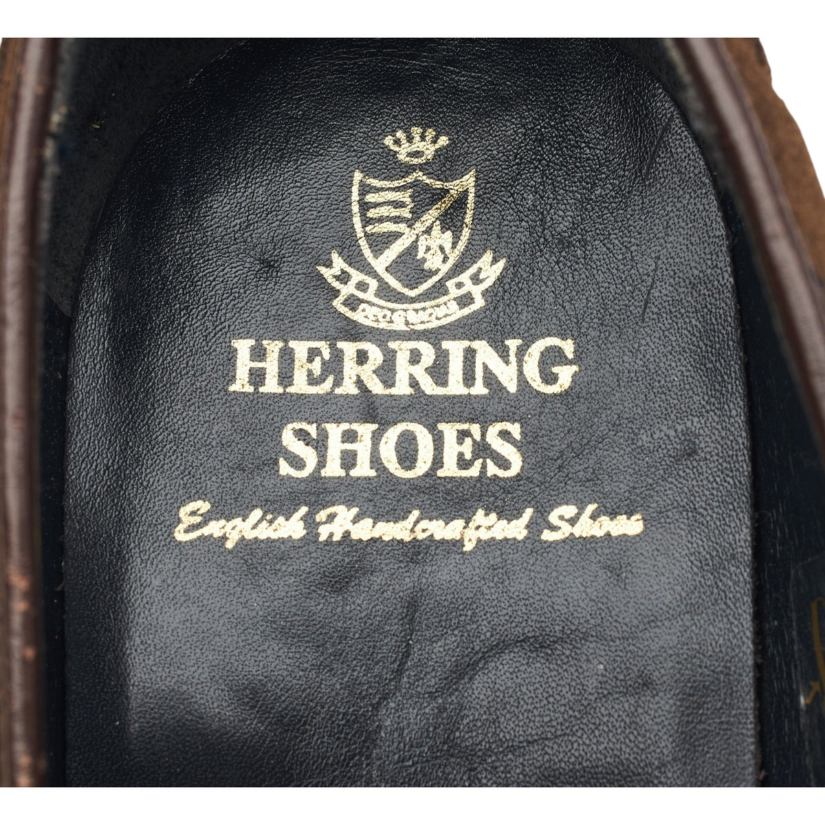 Herring 'Ascot' Brown Suede Tassel Loafers UK 8 F