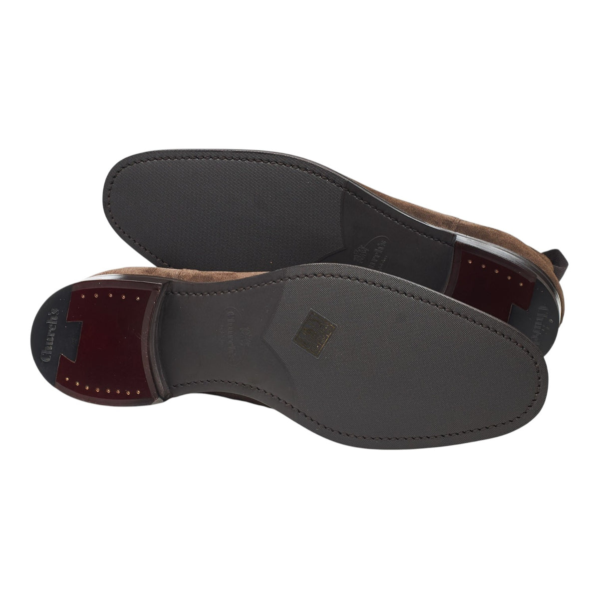 'Amberley' Dark Brown Suede Chelsea Boots UK 10 G