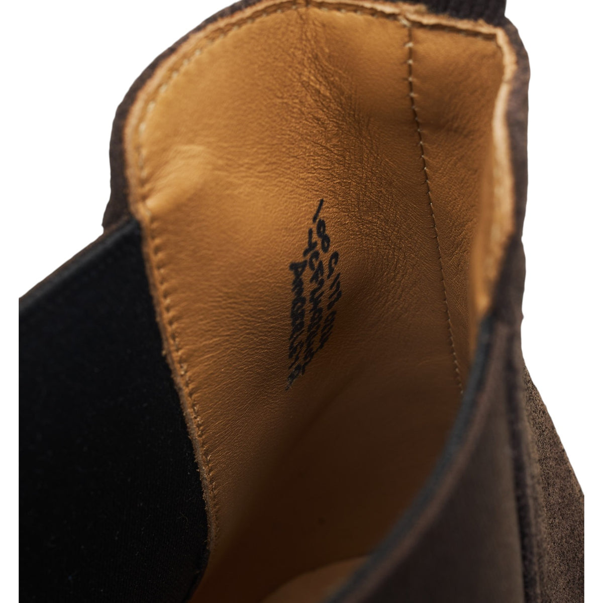 'Amberley' Dark Brown Suede Chelsea Boots UK 10 G