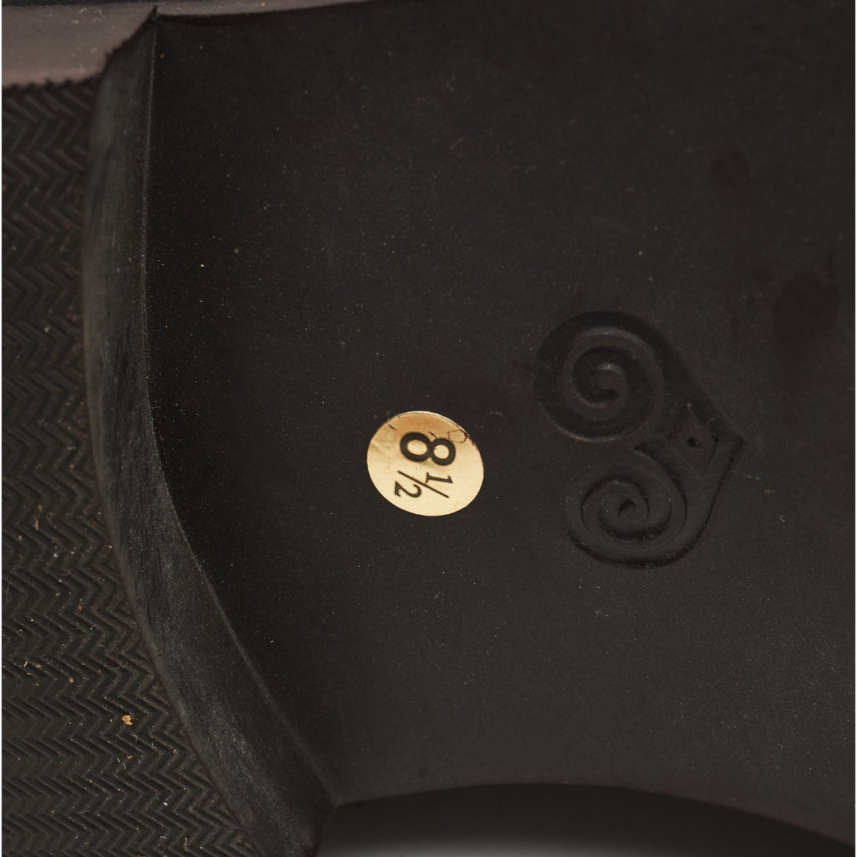 '80184' Brown Suede Cap Toe Boots UK 8