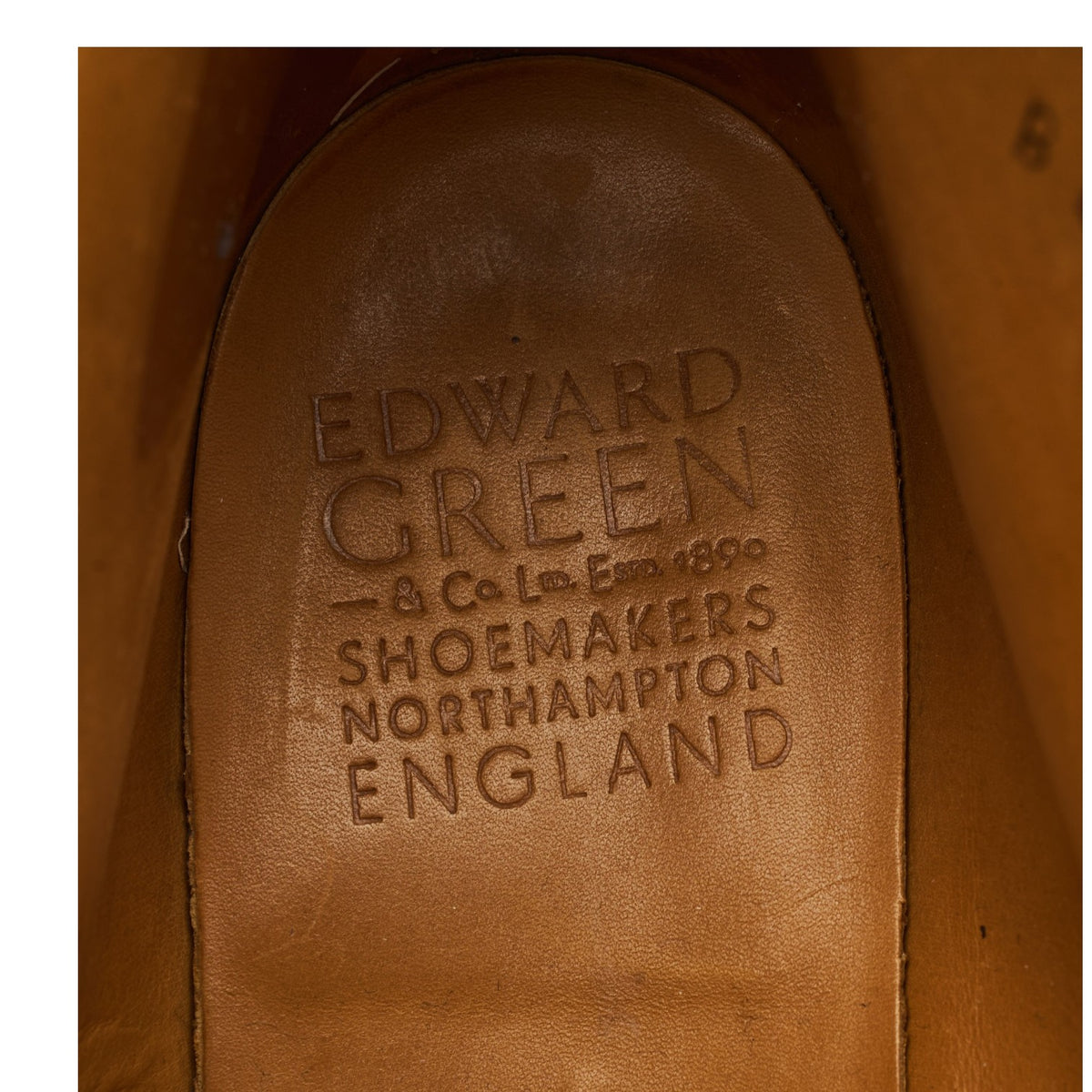 'Banbury' Tan Brown Grain Leather Chukka Boots UK 6 E