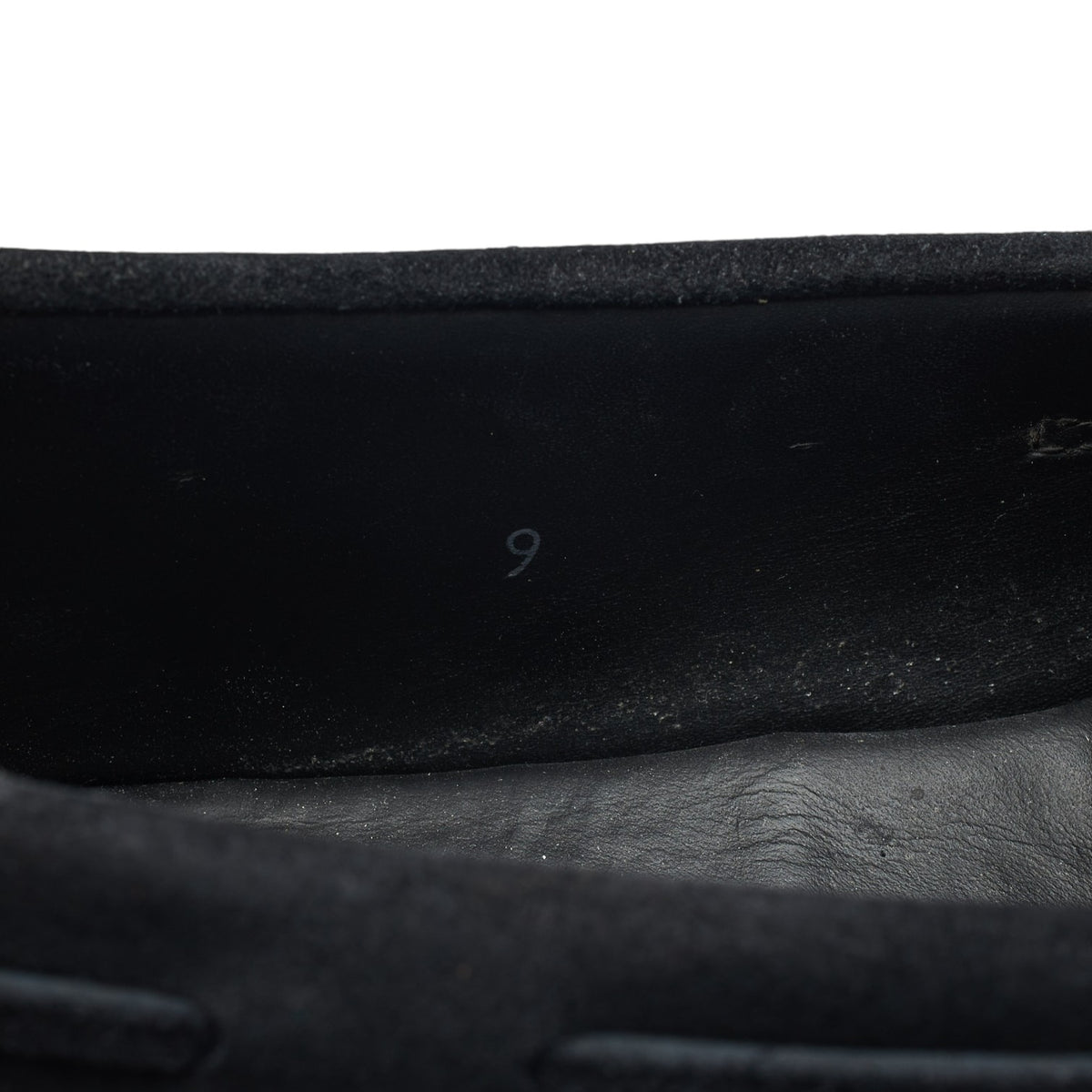 Gommino Navy Blue Suede Driving Loafers UK 9