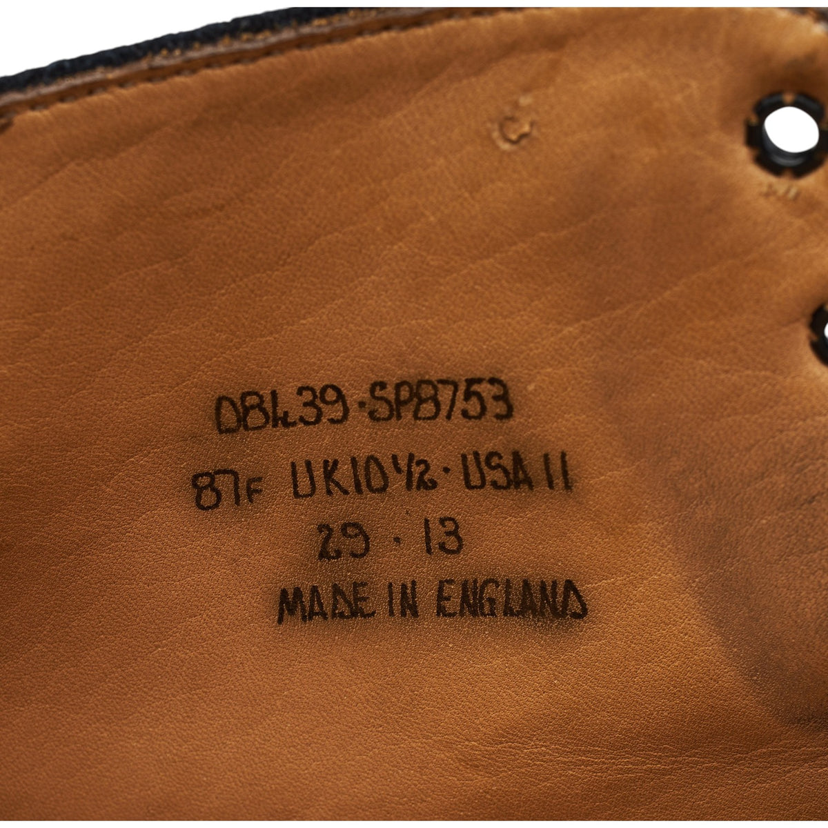 Navy Blue Suede Cap Toe Boots UK UK 10.5 F