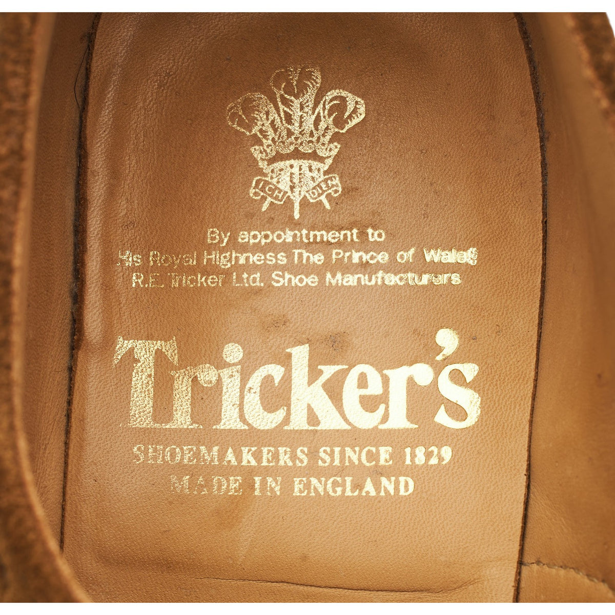 'Bourton' Snuff Brown Suede Derby Brogues UK 7.5