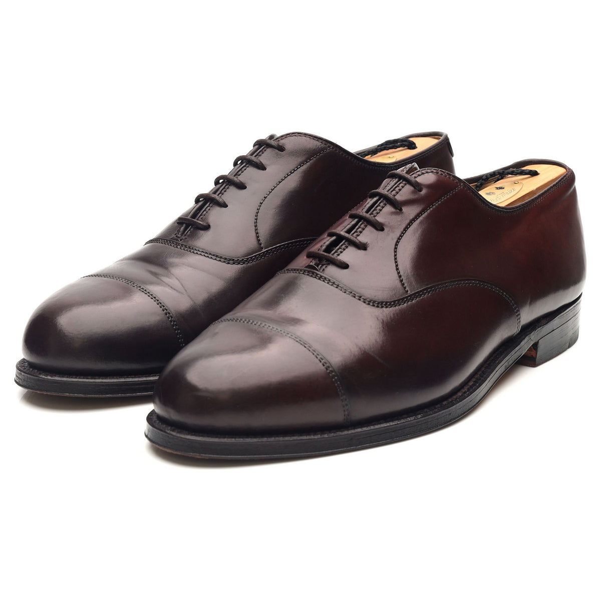 &#39;9210M&#39; Burgundy Cordovan Leather Oxford UK 8 US 8.5