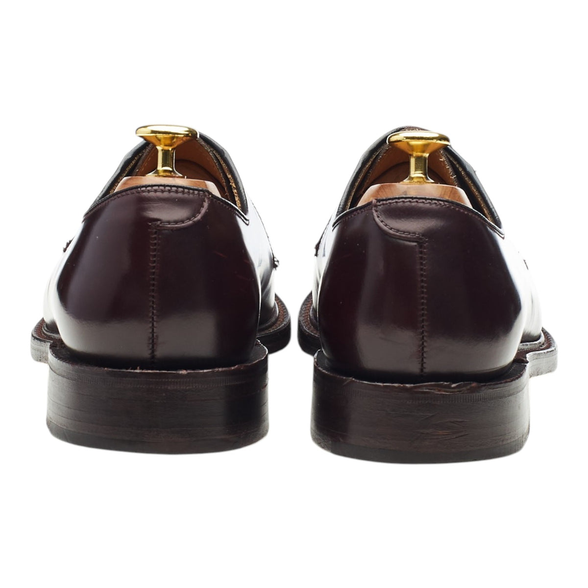 '771' Burgundy Leather Derby UK 8 EX