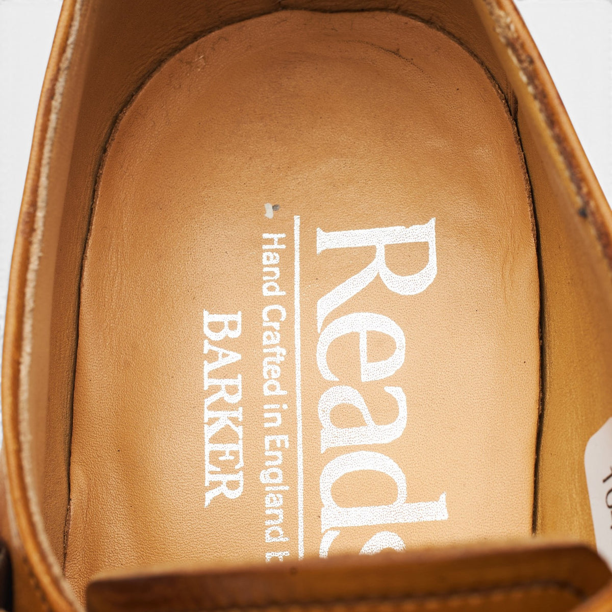 'Tunstall' Tan Brown Leather Double Monk Strap UK 8 F