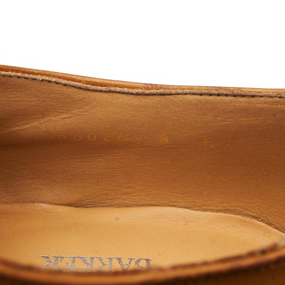 'Tunstall' Tan Brown Leather Double Monk Strap UK 8 F