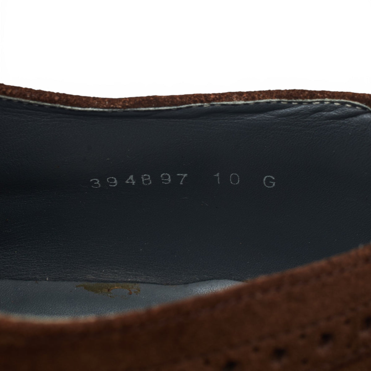 'Woodbridge' Brown Suede Derby Brogues UK 10 G