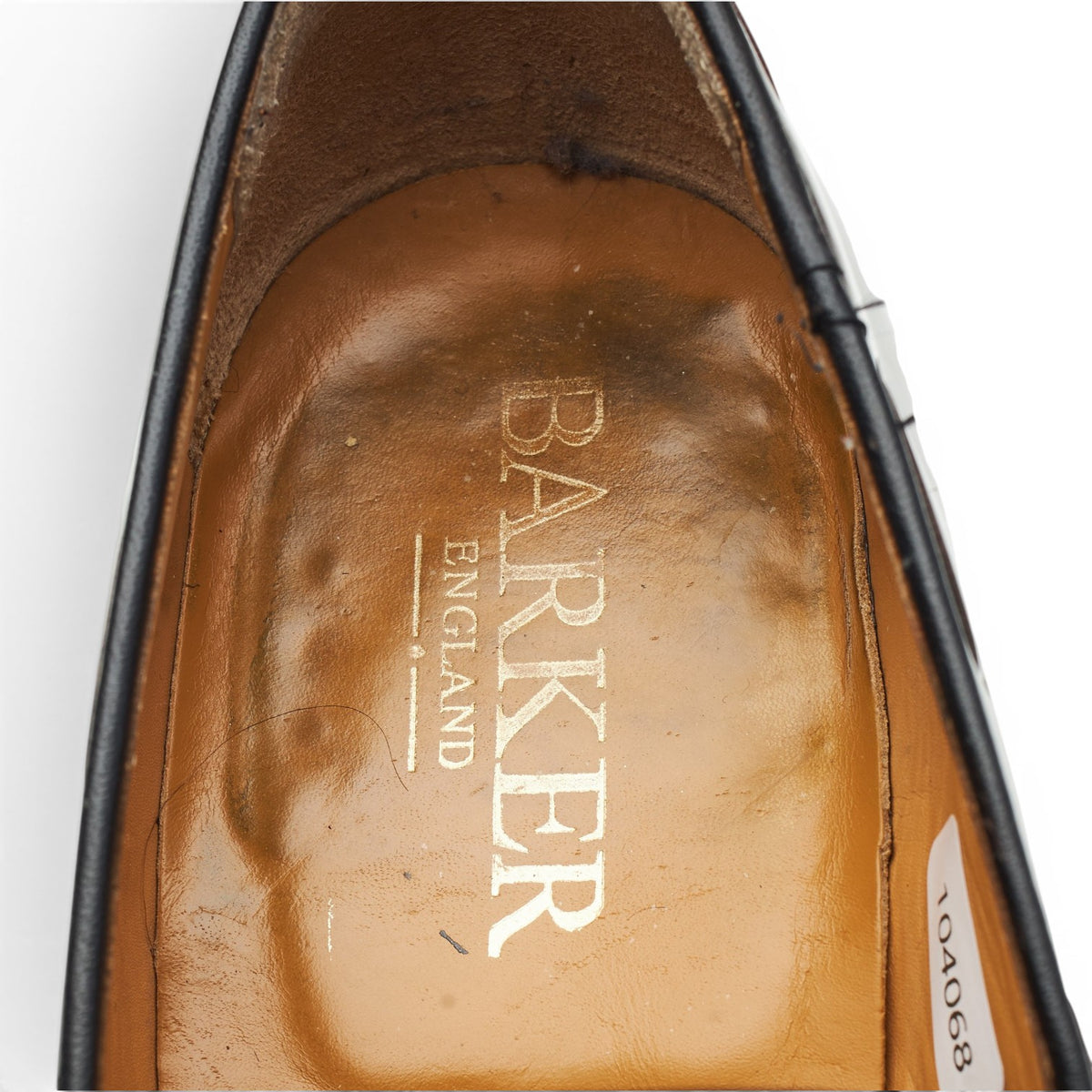 'Clive' Burgundy Leather Tassel Loafers UK 8 F