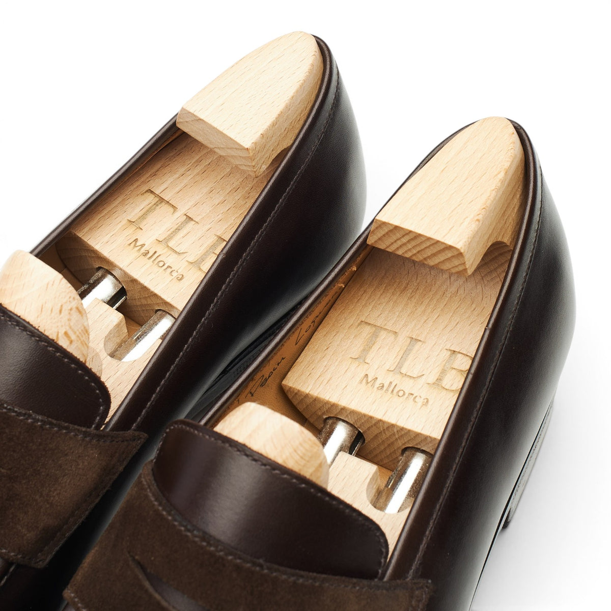 MTO 'Wayne 718' Dark Brown Leather Loafers UK 6.5 F