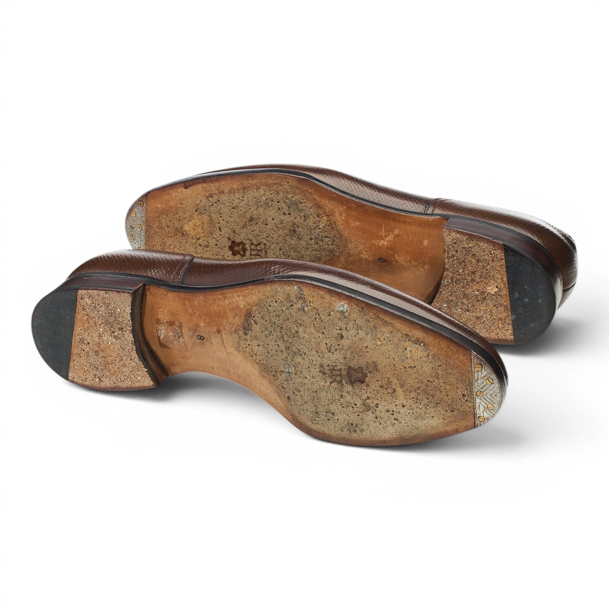 MTO '135 Artista' Dark Brown Grain Leather Split Toe Derby UK 8 F