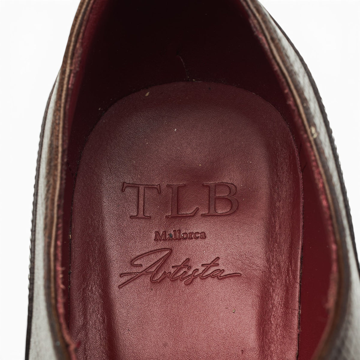 MTO '135 Artista' Dark Brown Grain Leather Split Toe Derby UK 8 F