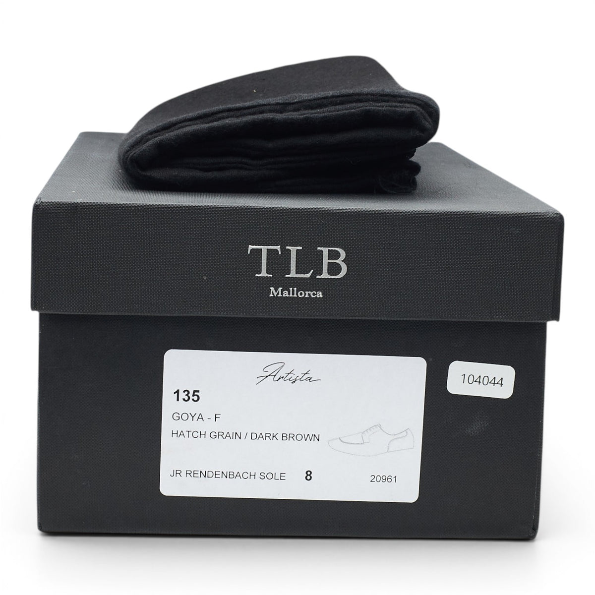 MTO '135 Artista' Dark Brown Grain Leather Split Toe Derby UK 8 F