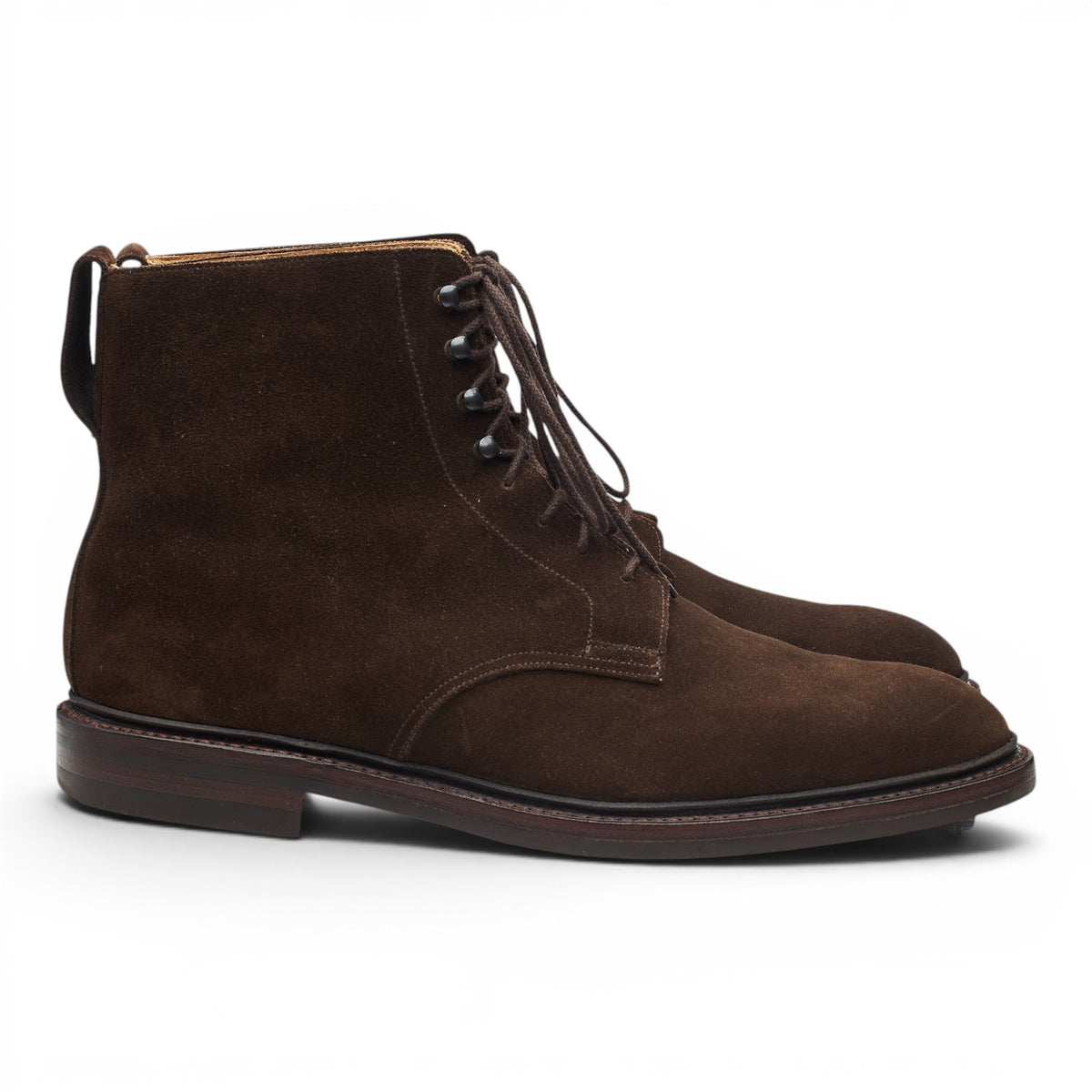 'Eskdale 2' Dark Brown Suede Boots UK 12 E