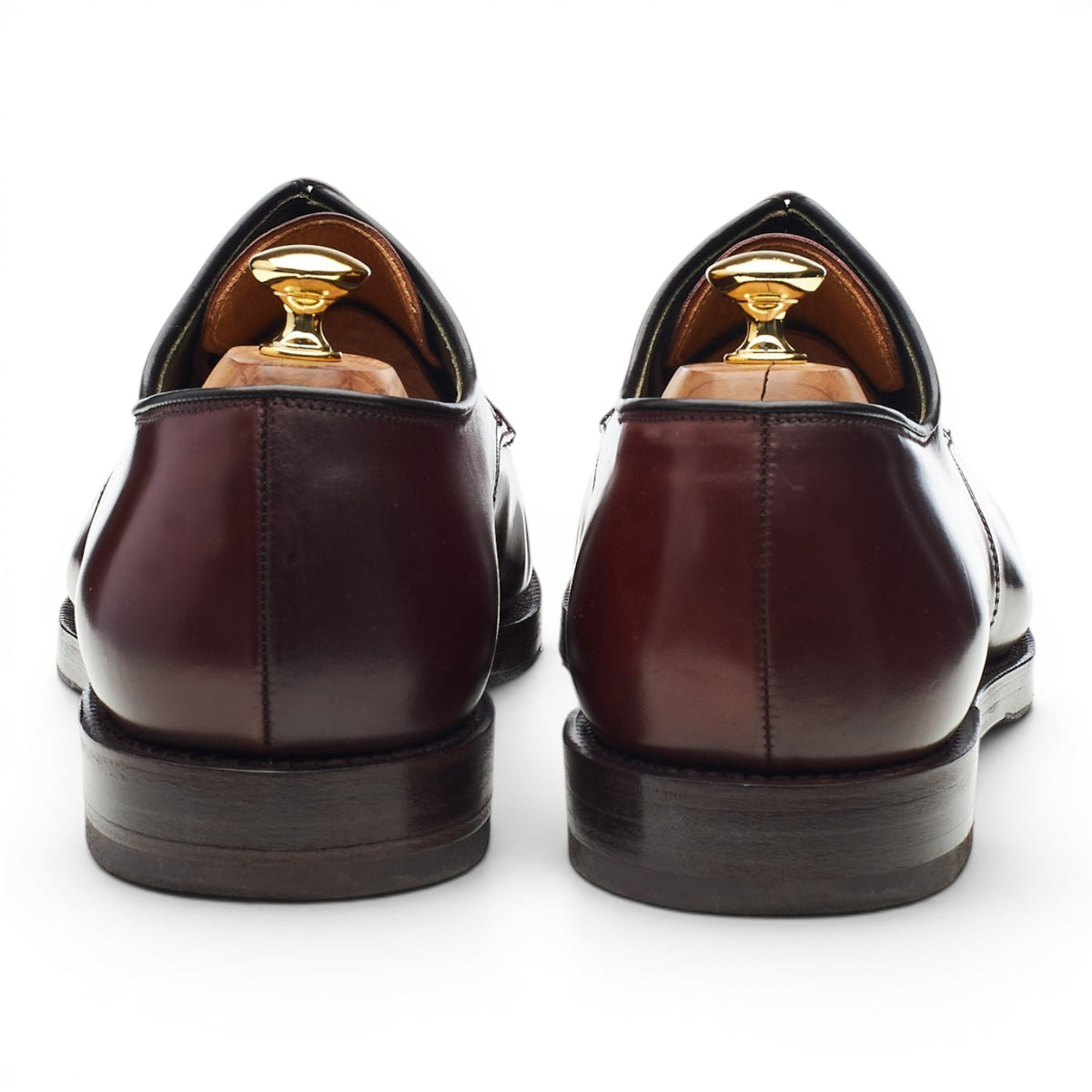 'Grasmere' Burgundy Cordovan Leather Derby UK 12 F