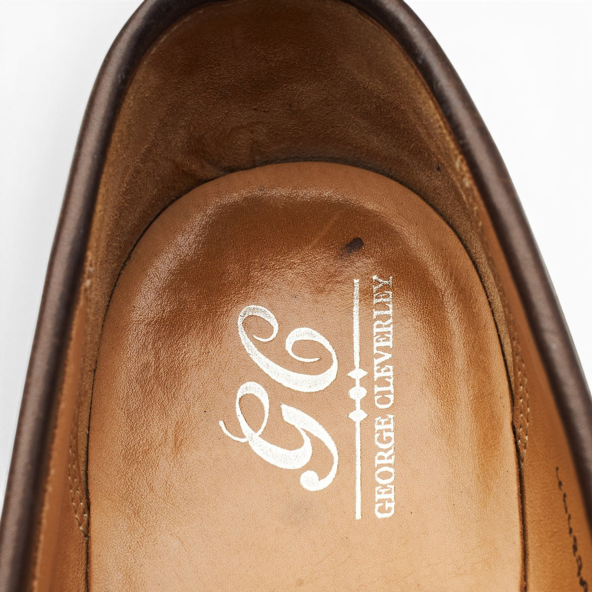 'Bradley II' Dark Brown Suede Loafers UK 9 E