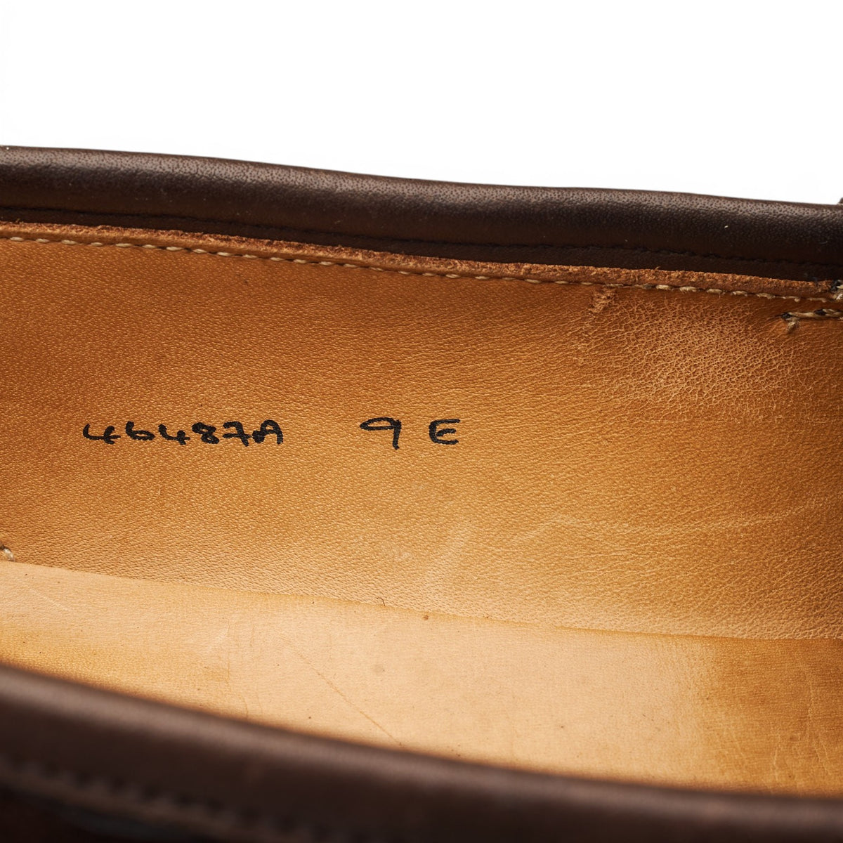 'Bradley II' Dark Brown Suede Loafers UK 9 E