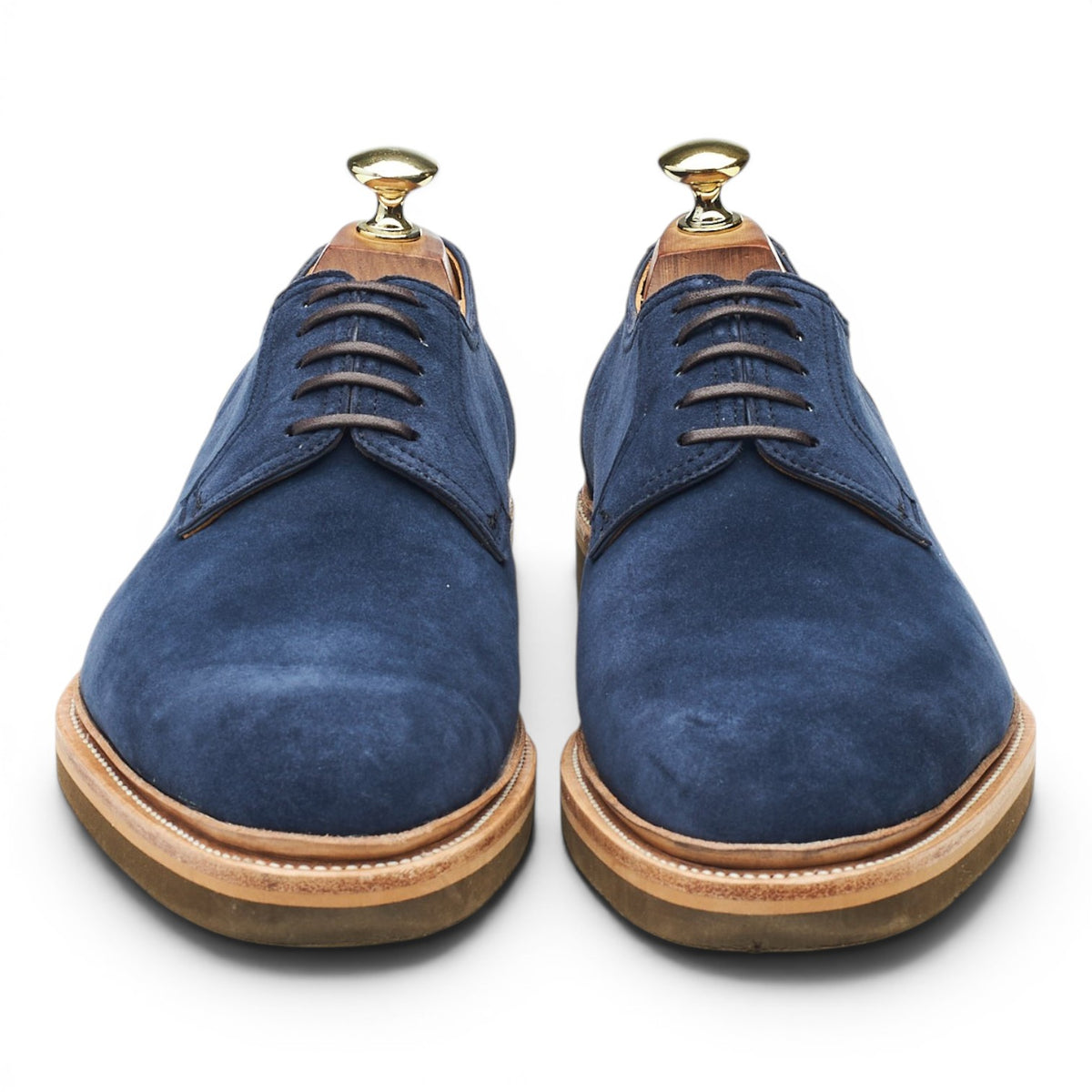Blue Suede Derby UK 7 F