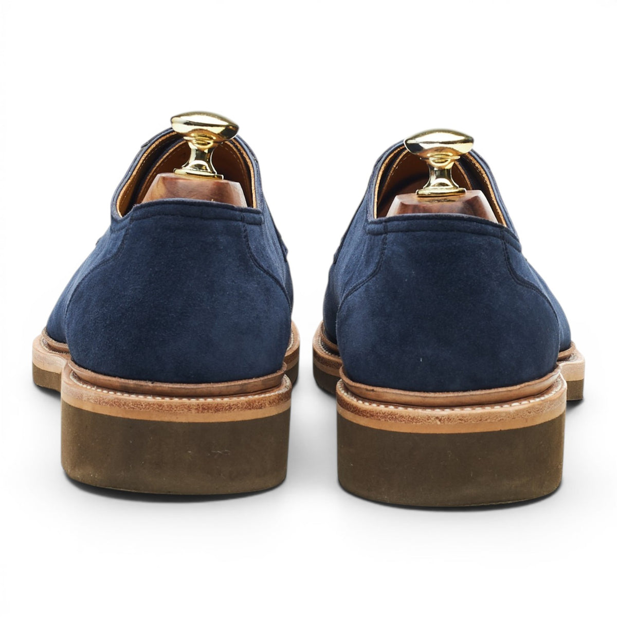 Blue Suede Derby UK 7 F