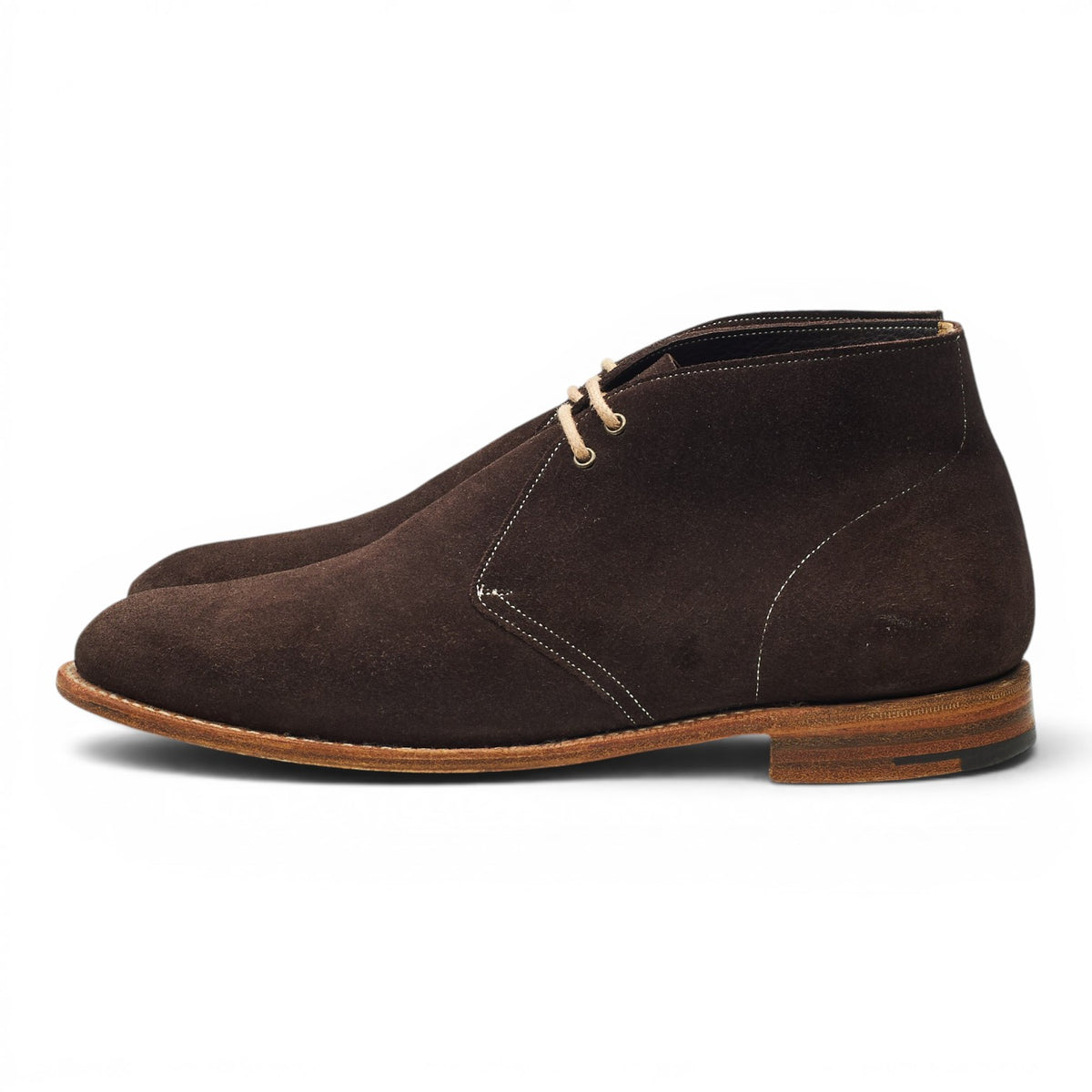 'Sahara' Brown Suede Chukka Boots UK 9.5 F