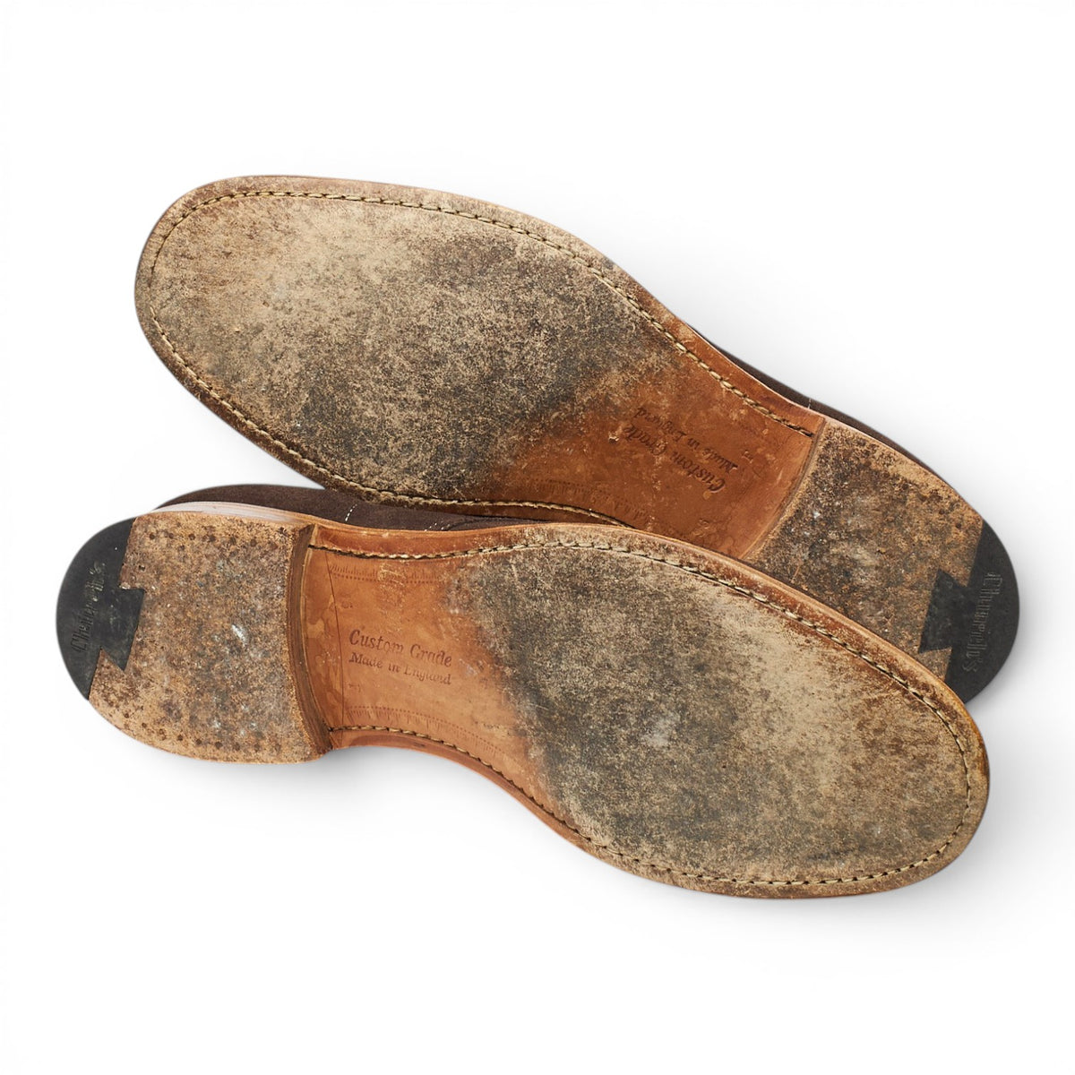 'Sahara' Brown Suede Chukka Boots UK 9.5 F