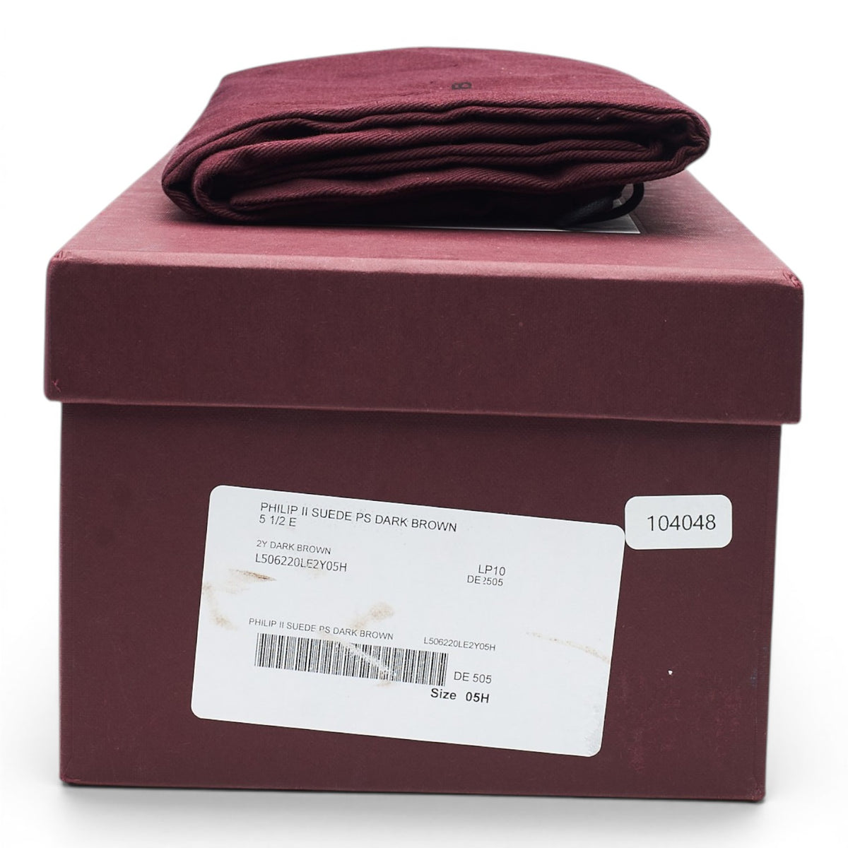 'Philip II' Dark Brown Suede Oxford UK 5.5 E