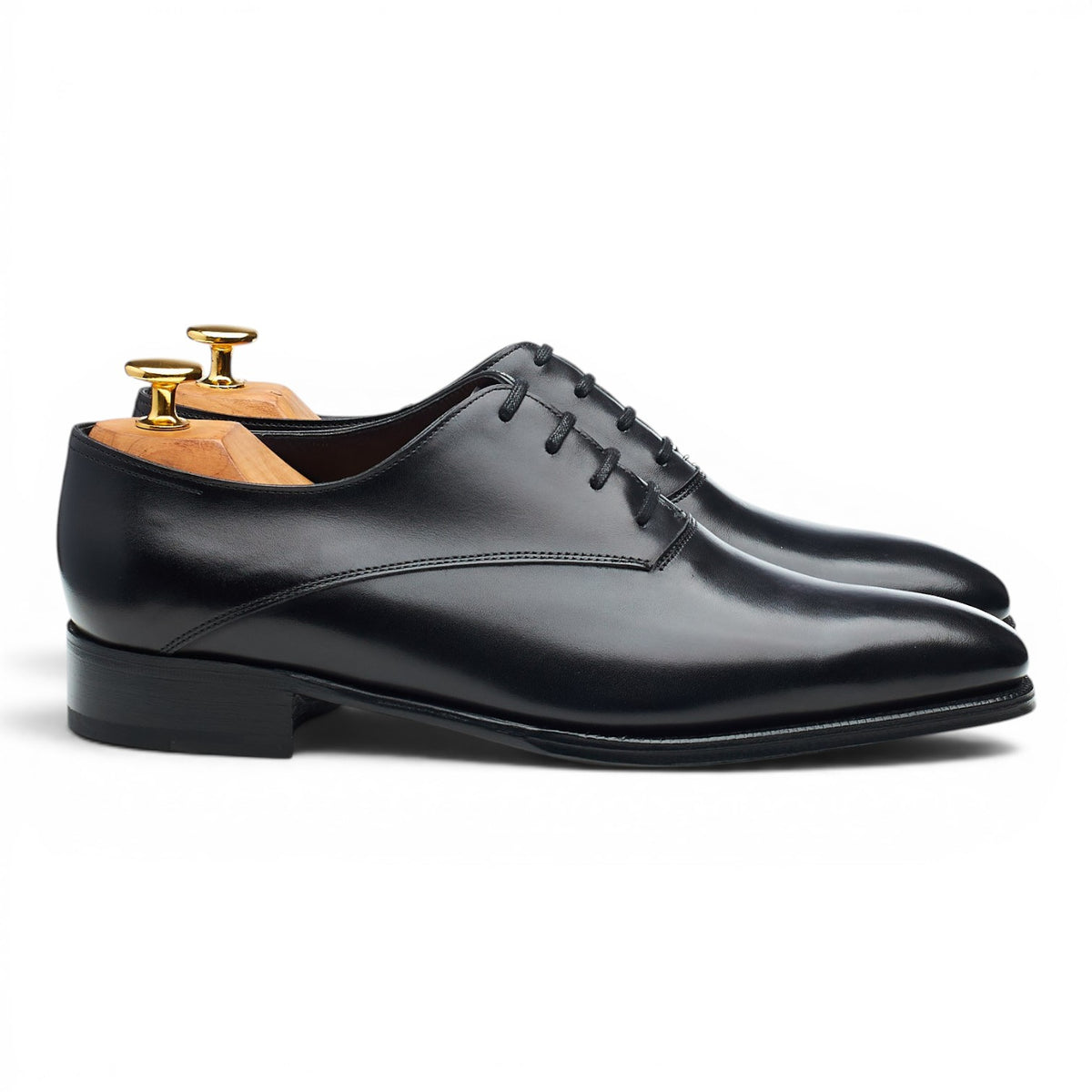 'Becketts' Black Museum Leather Oxford UK 5.5 E