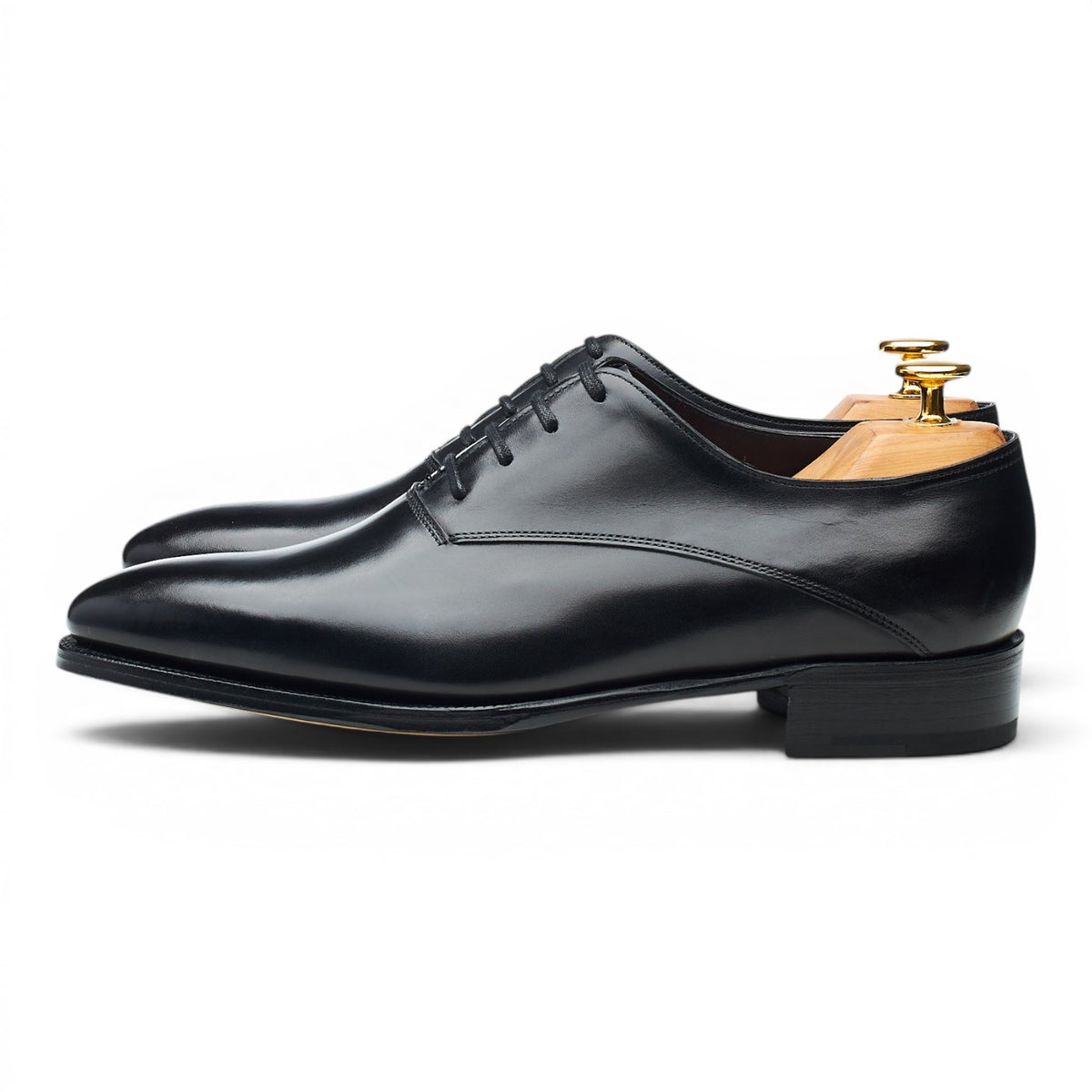 'Becketts' Black Museum Leather Oxford UK 5.5 E