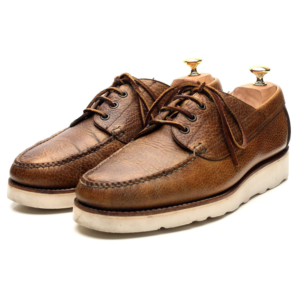 &#39;Country Ranger&#39; Brown Leather Derby UK 10 US 11 E