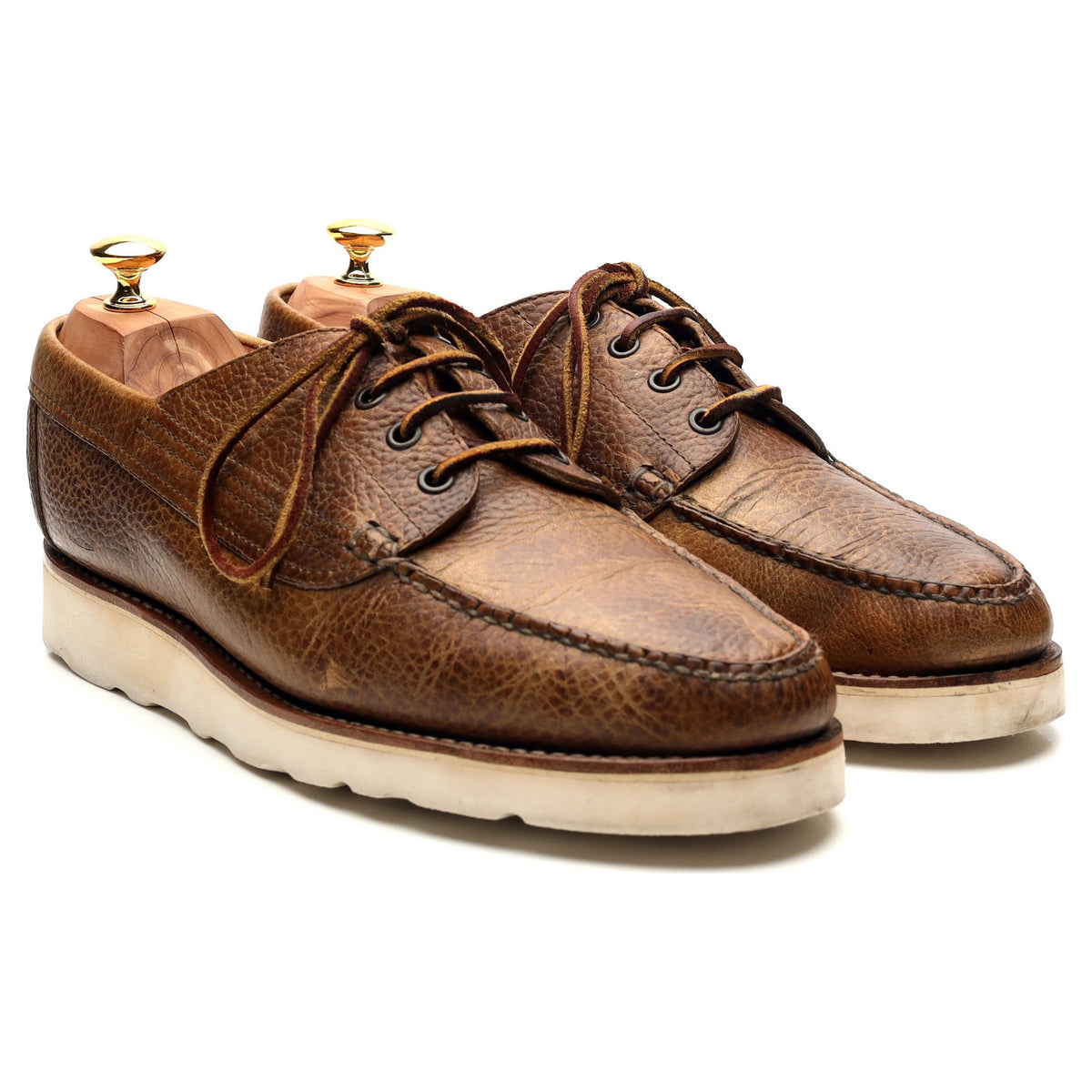 &#39;Country Ranger&#39; Brown Leather Derby UK 10 US 11 E