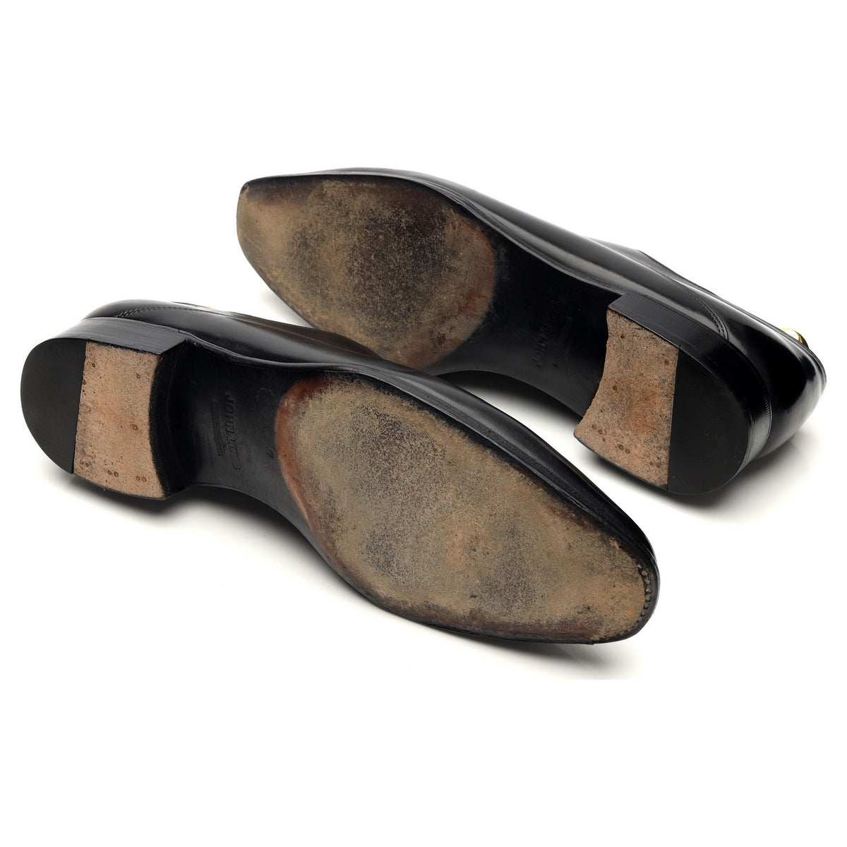 &#39;Archer&#39; Black Leather Derby UK 8 E
