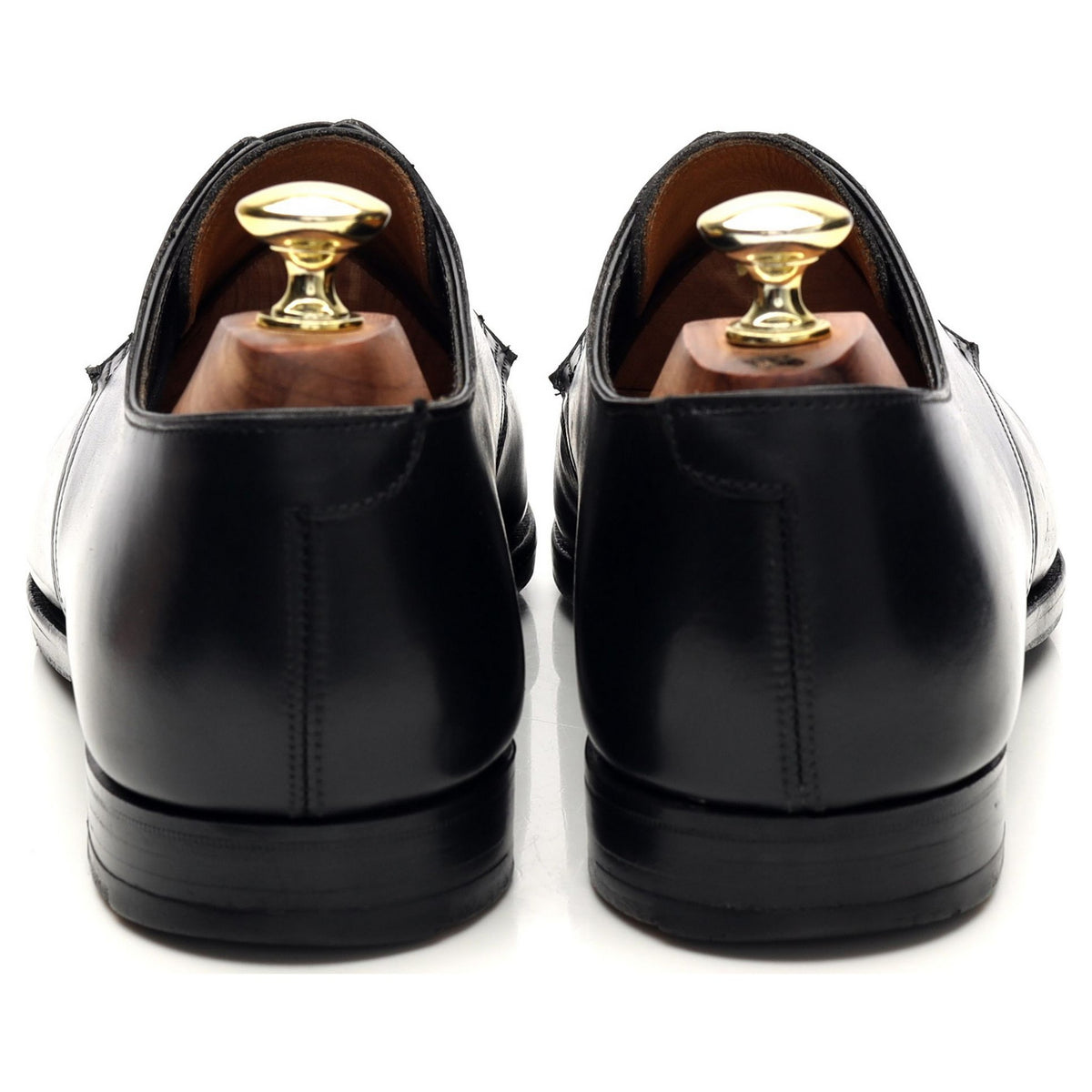 &#39;Aintree 2&#39; Black Leather Derby UK 7 E