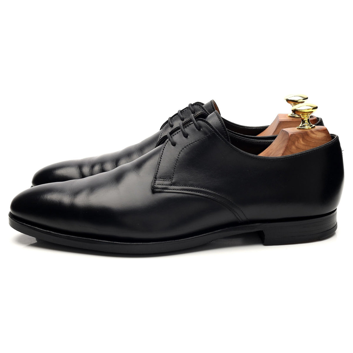 &#39;Aintree 2&#39; Black Leather Derby UK 7 E