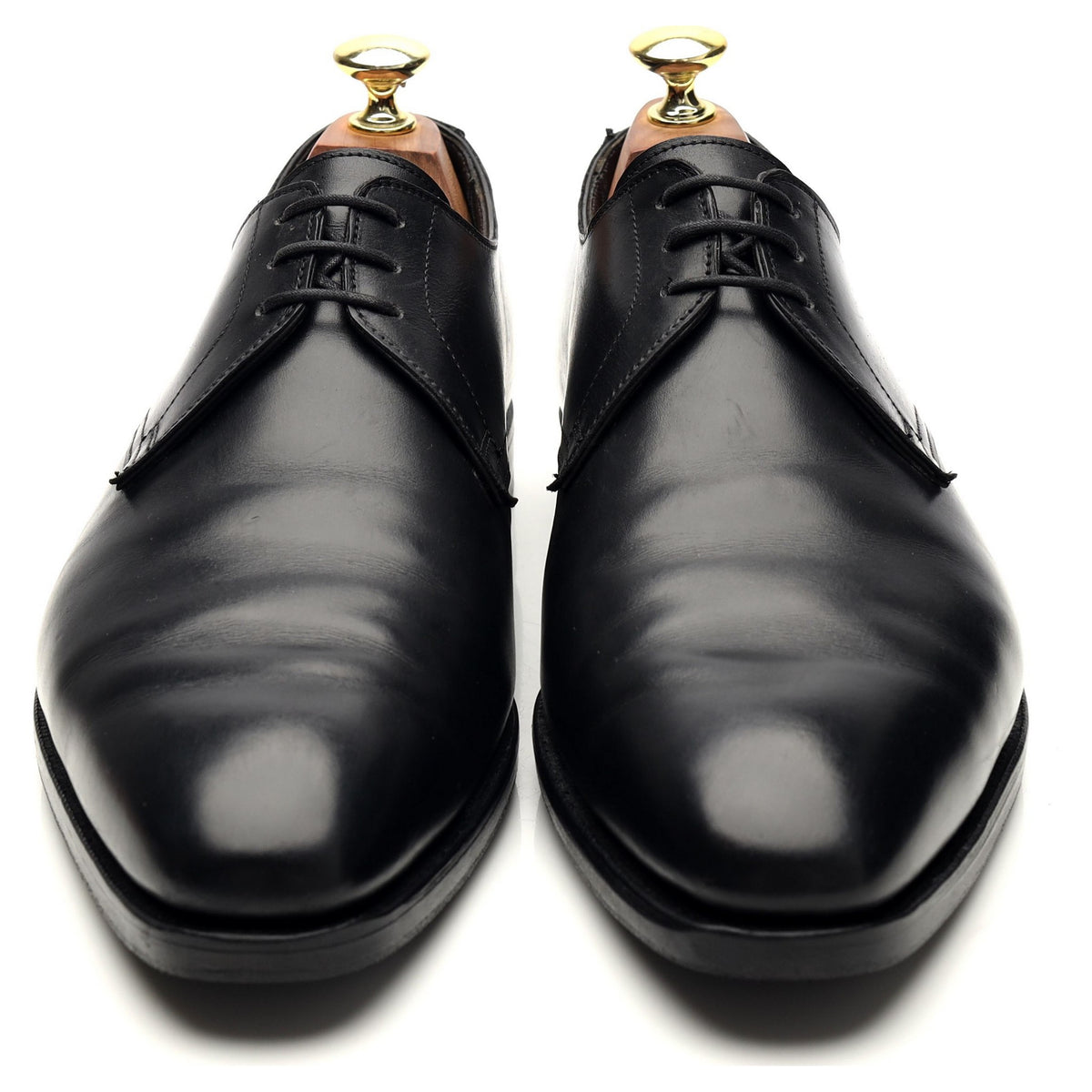 &#39;Aintree 2&#39; Black Leather Derby UK 7 E