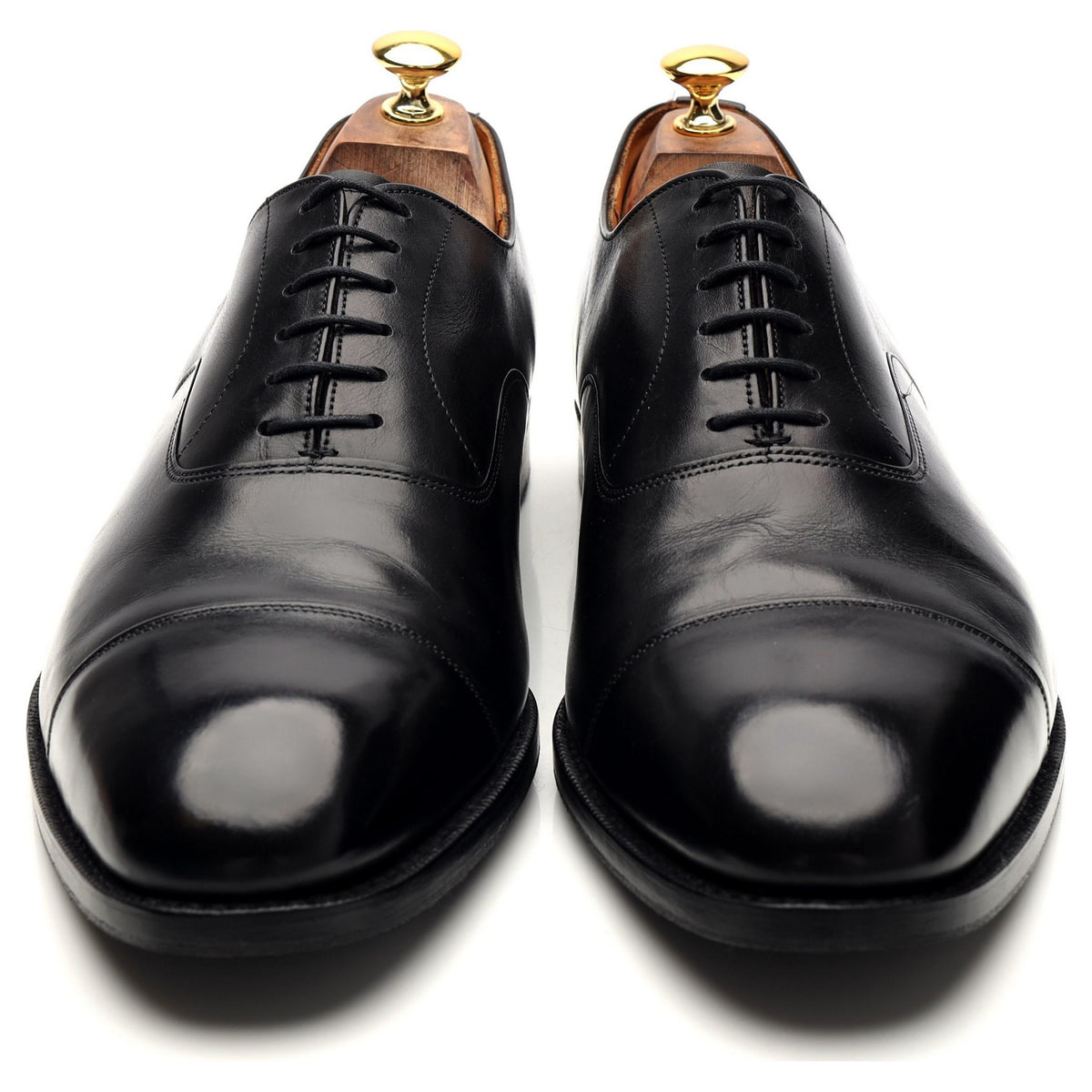 &#39;Consul IV&#39; Black Leather Oxford UK 11.5 G