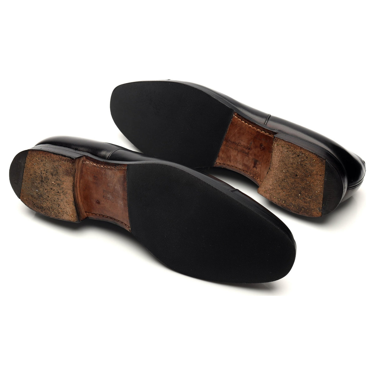 &#39;Consul IV&#39; Black Leather Oxford UK 11.5 G