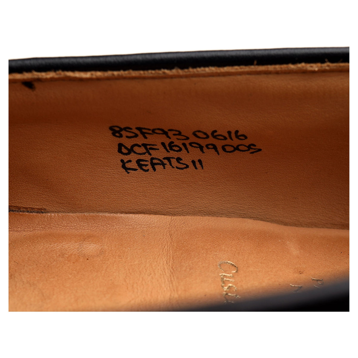 &#39;Keats II&#39; Burgundy Leather Tassel Loafers UK 8.5 F
