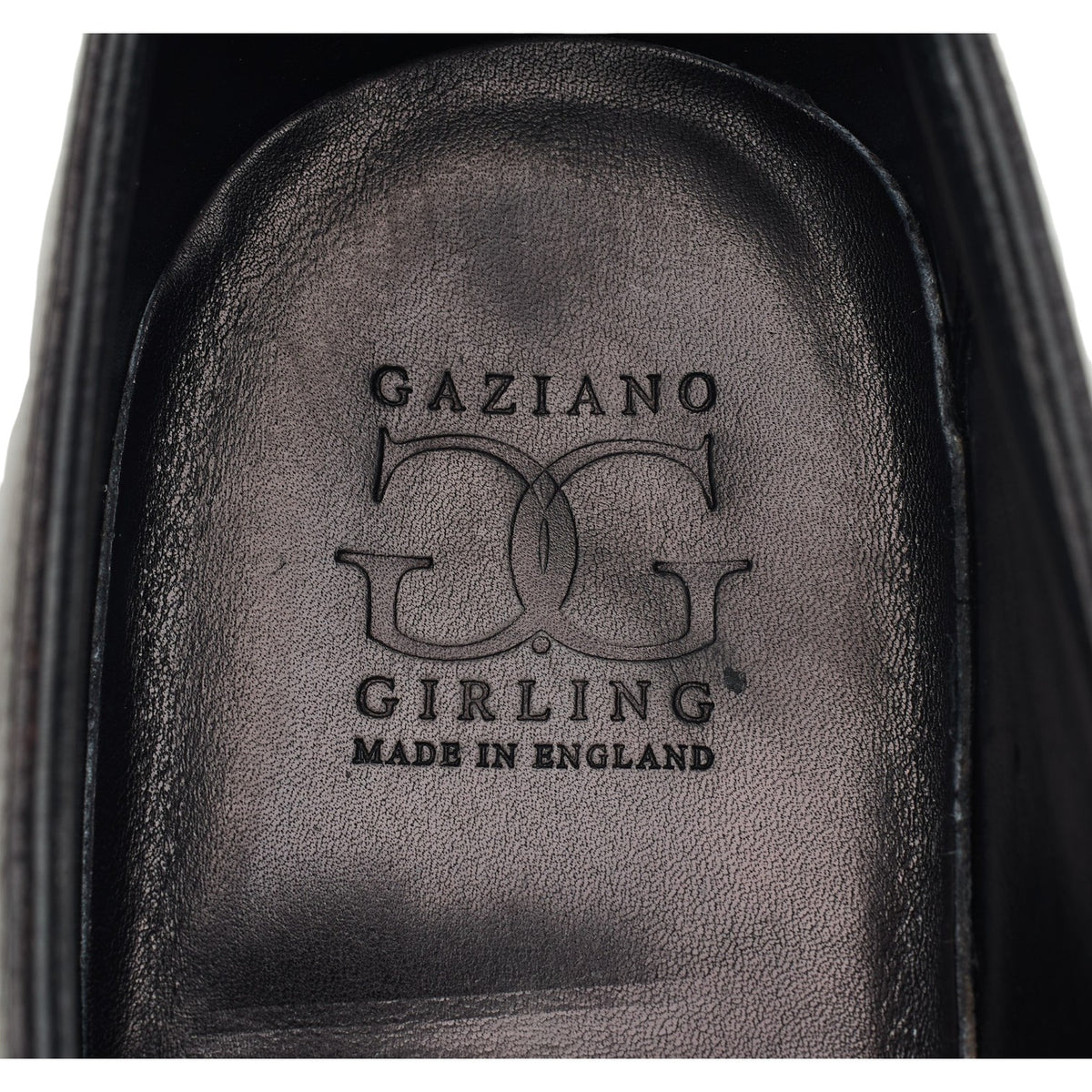 'Windsor' Burgundy Leather Monk Strap UK 7.5 D