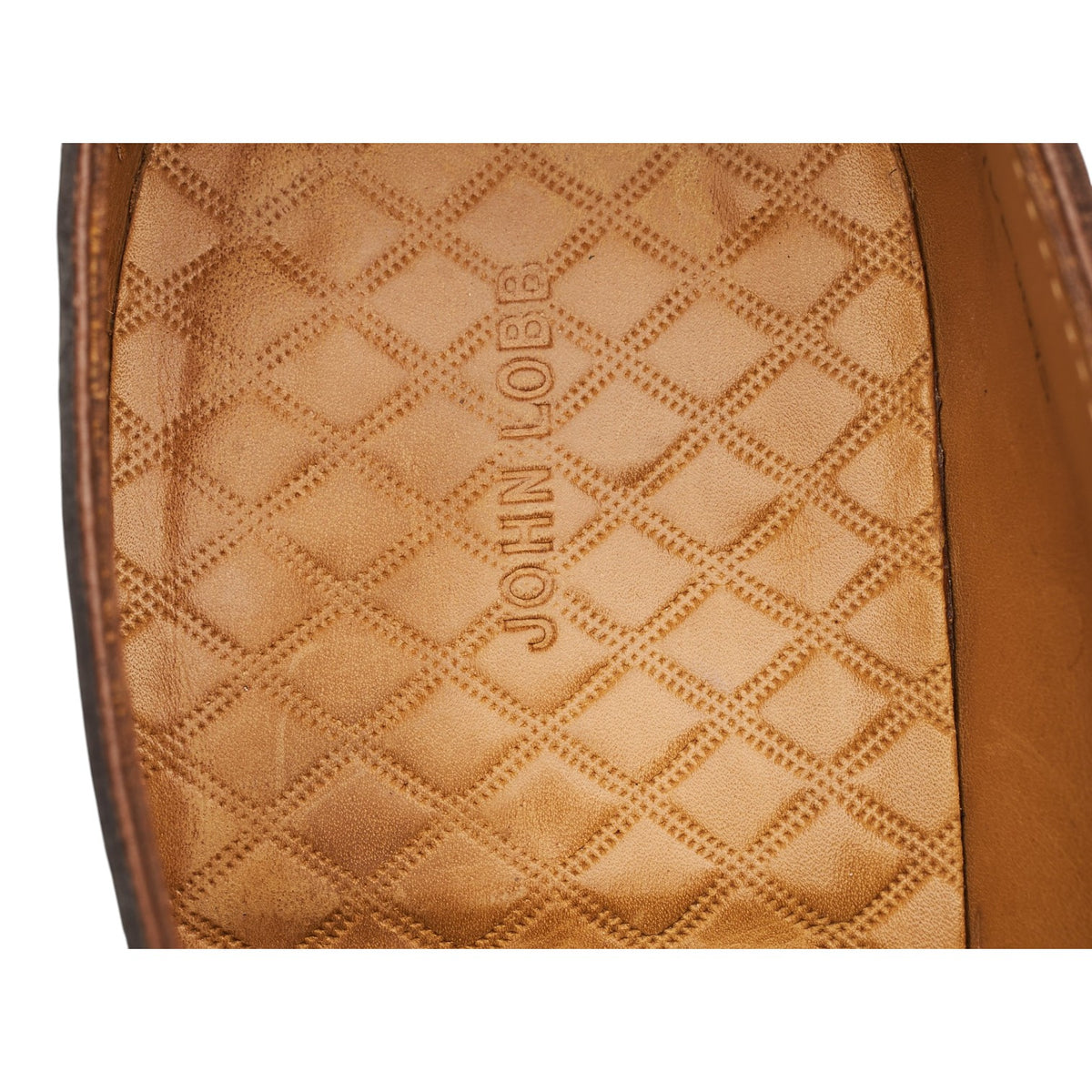 'Weldon' Dark Brown Grain Leather Derby UK 10 E