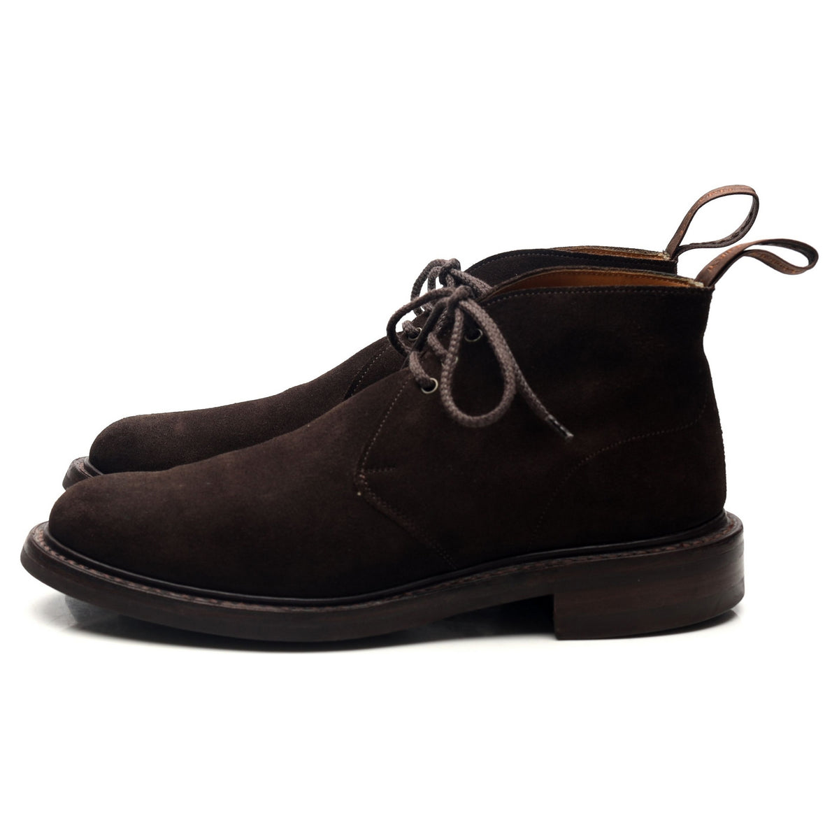 Women&#39;s Dark Brown Suede Chukka Boots UK 4 D