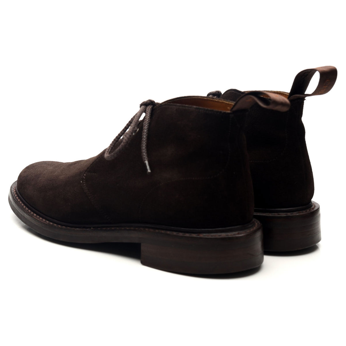 Women&#39;s Dark Brown Suede Chukka Boots UK 4 D