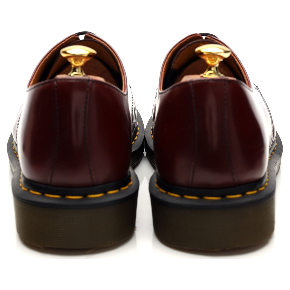 &#39;1461&#39; Burgundy Leather Derby UK 11