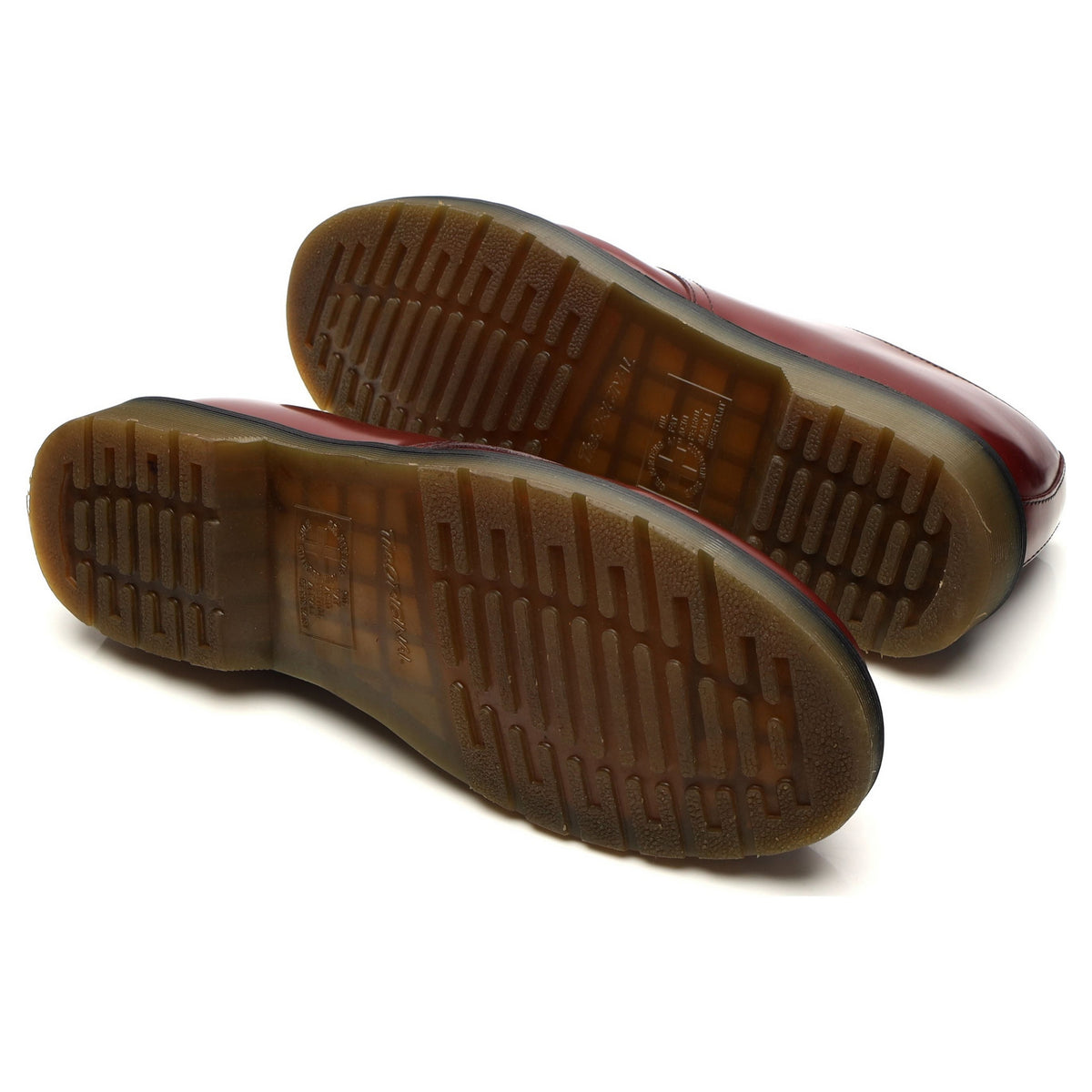 &#39;1461&#39; Burgundy Leather Derby UK 11