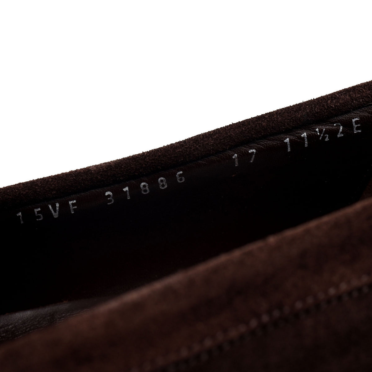 Dark Brown Suede Loafers UK 11.5